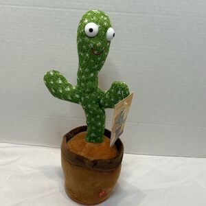 Dancing Cactus Repeat Talking Plush Toy Singing Musical Toy